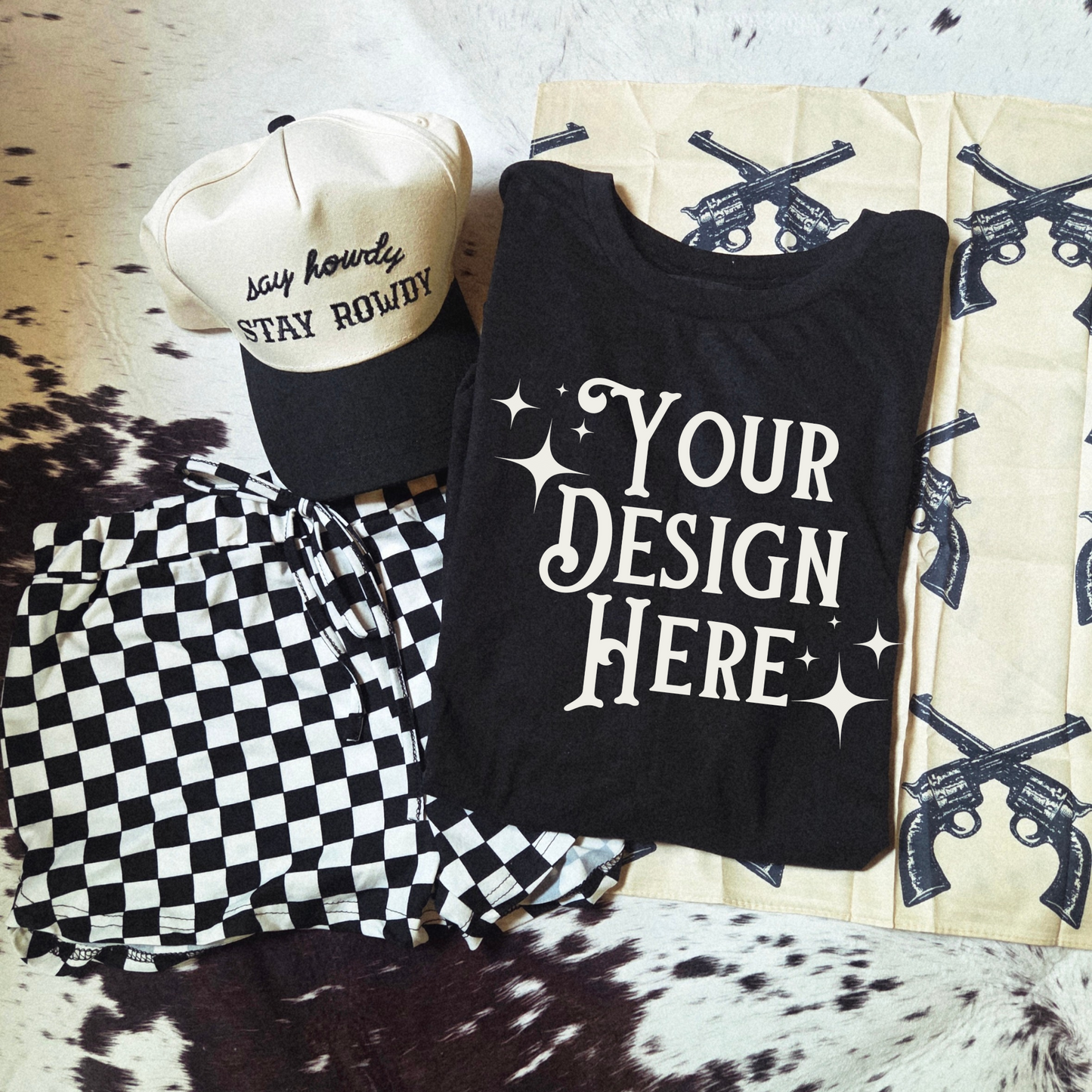 Gildan 5000 T-shirt Mockup