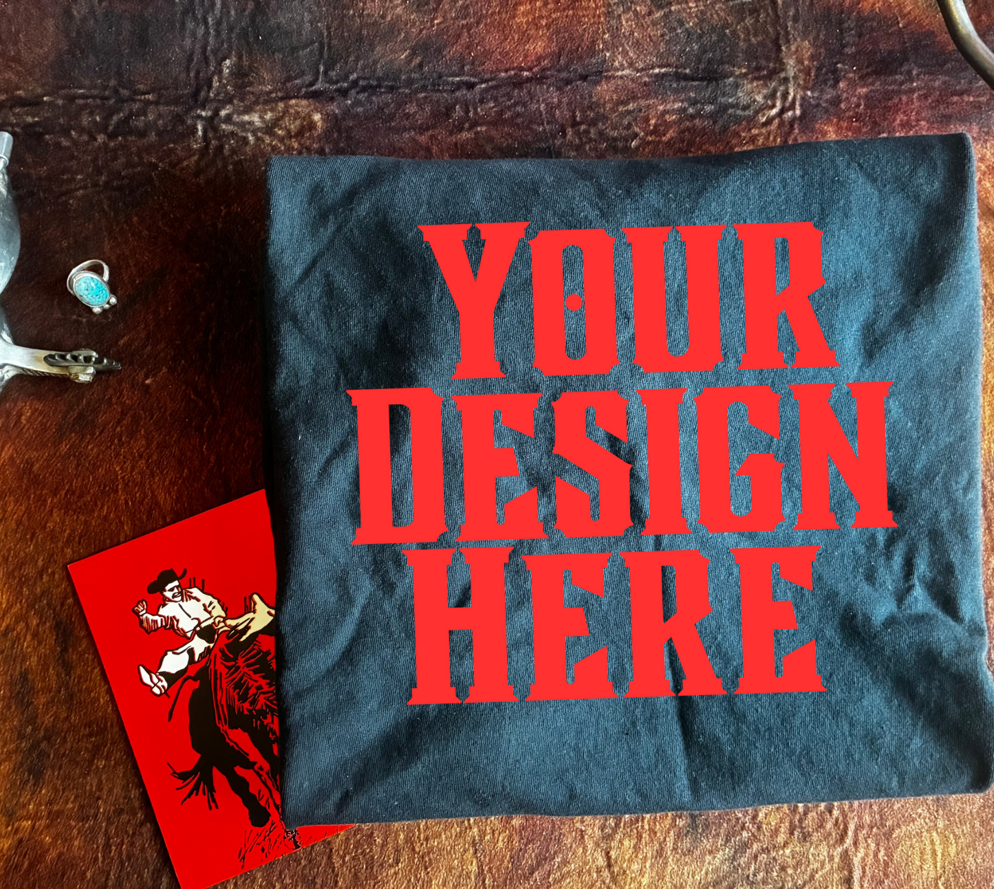 Comfort Colors Western T-Shirt Mockup