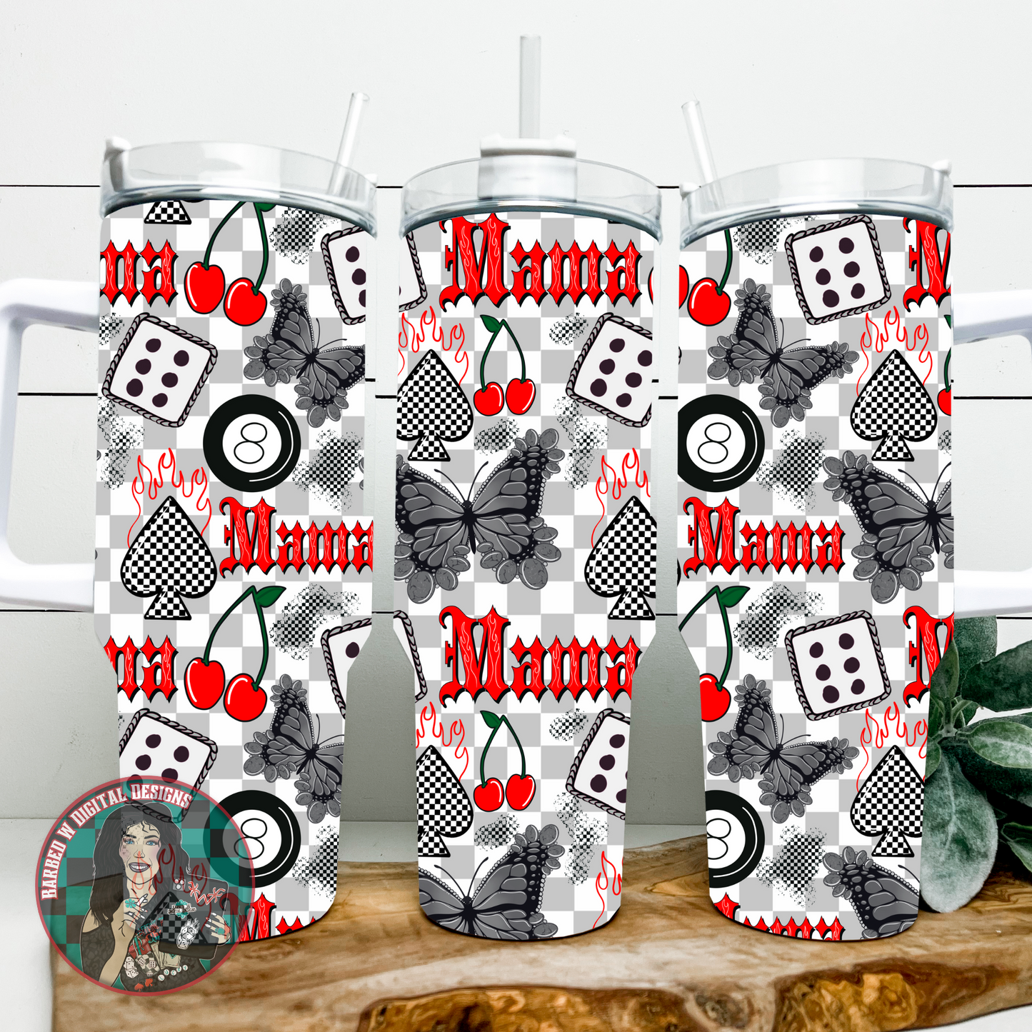 Alt Mama 40oz Vacuum Thermal Tumbler
