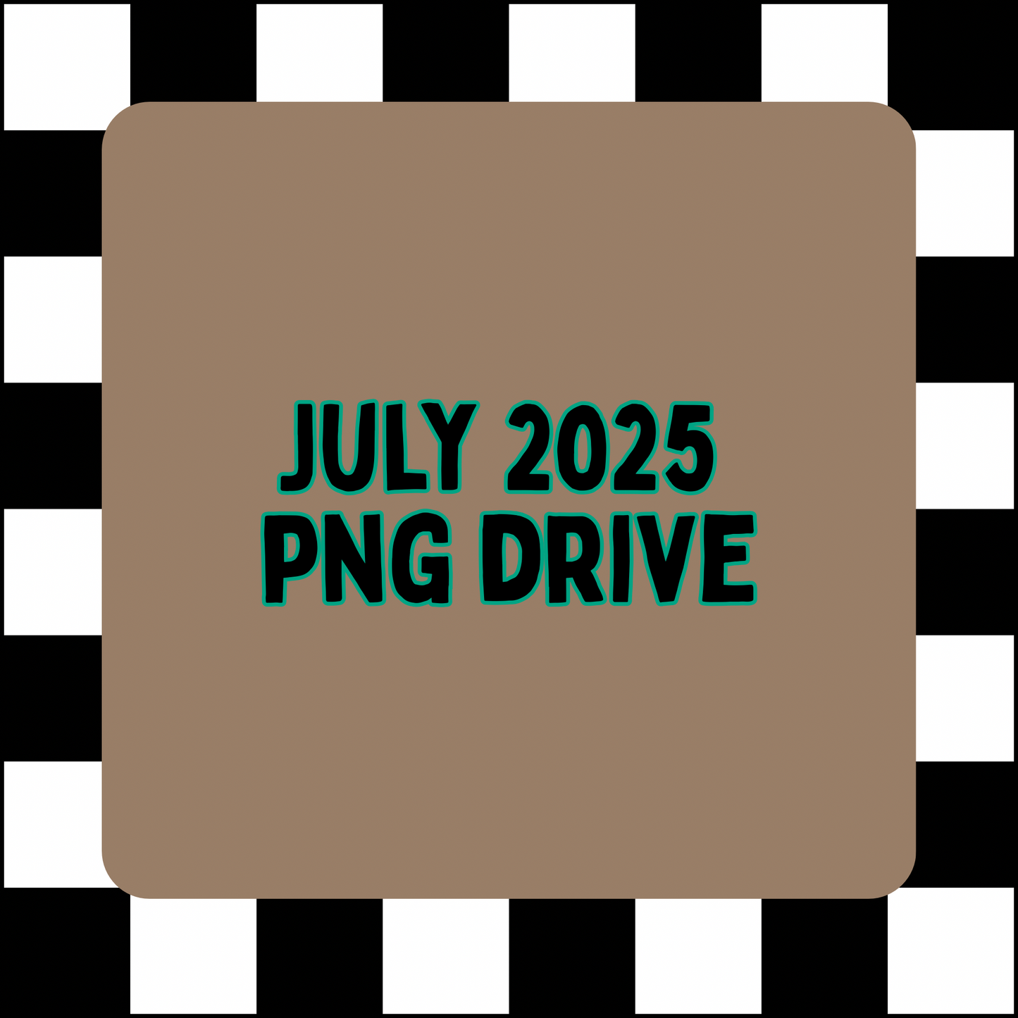 July 2025 Png Drive