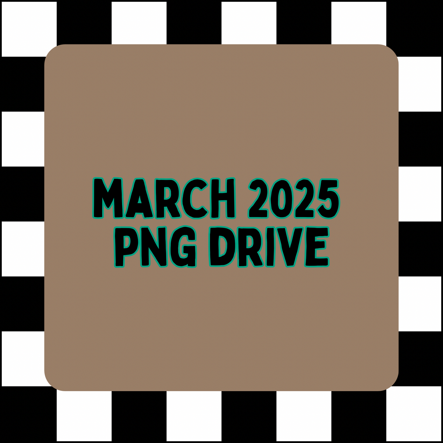 March 2025 Png Drive