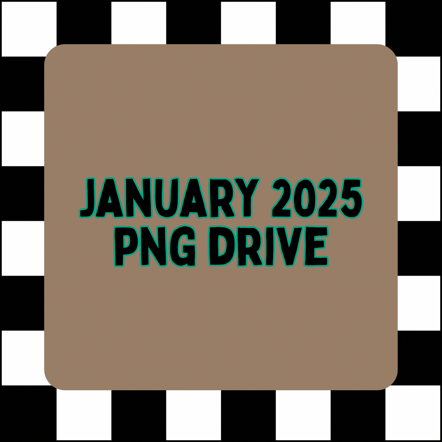 January 2025 Png Drive
