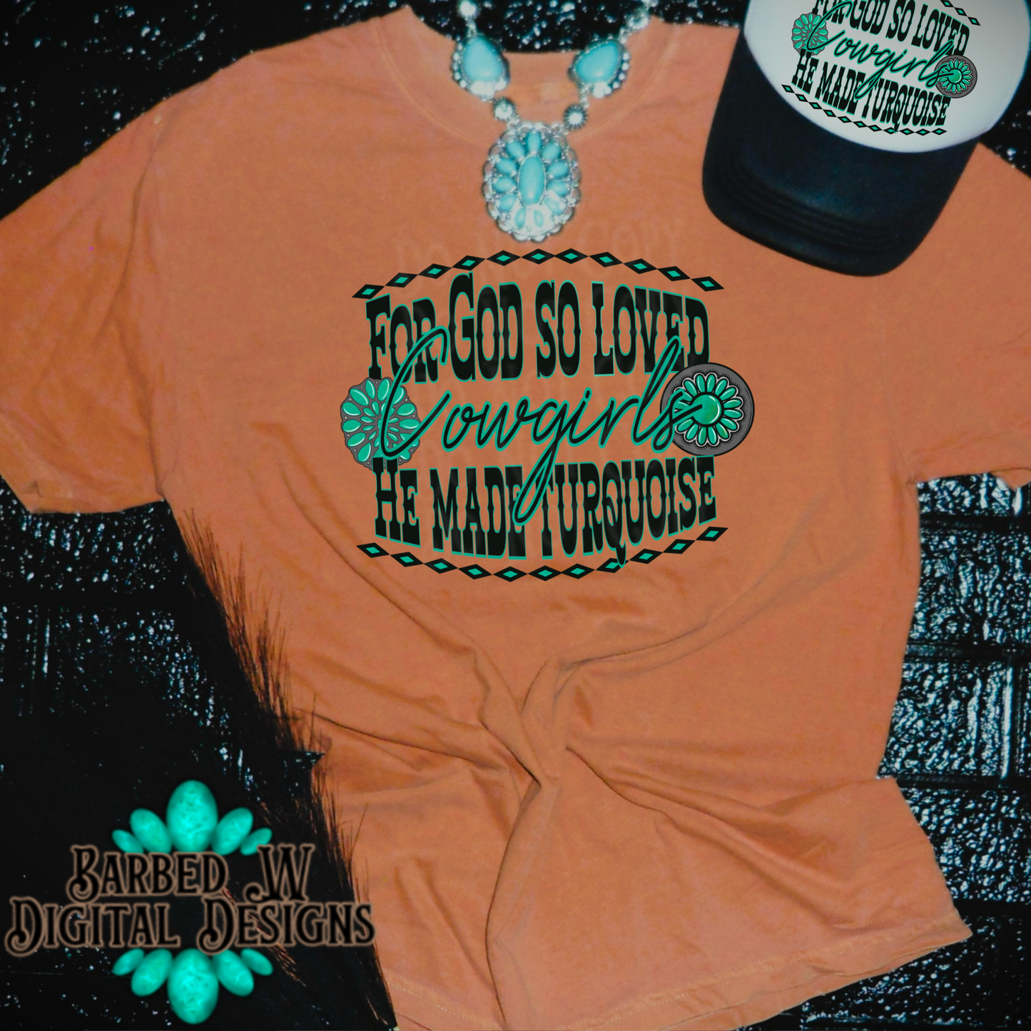 God loves cowgirls png