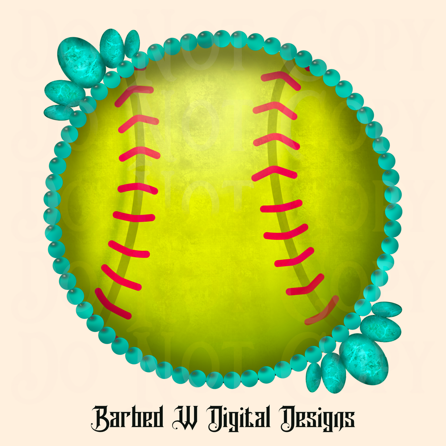Western Softball Png