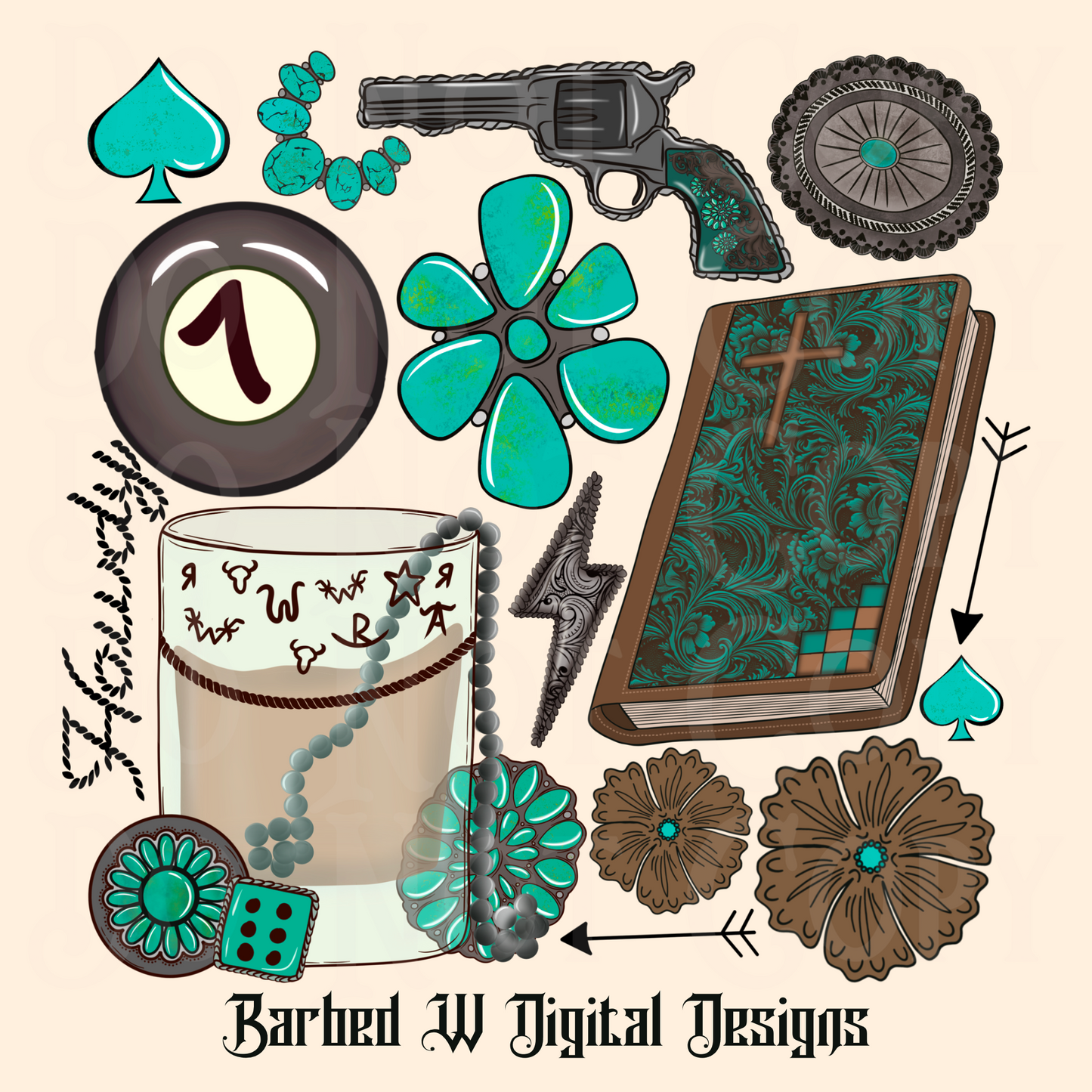 Cowgirls Essentials Png