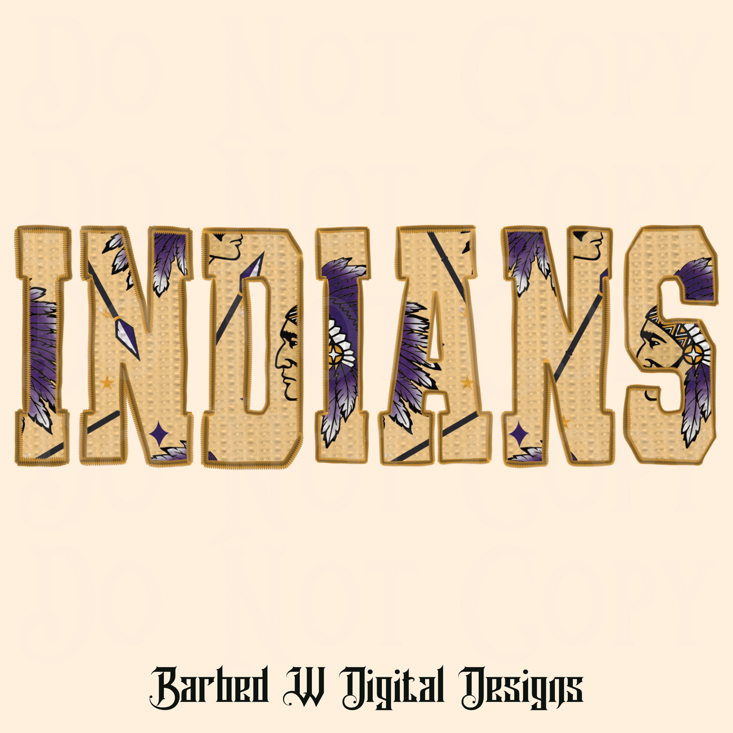 Indians Embroidery (2 color borders) Png