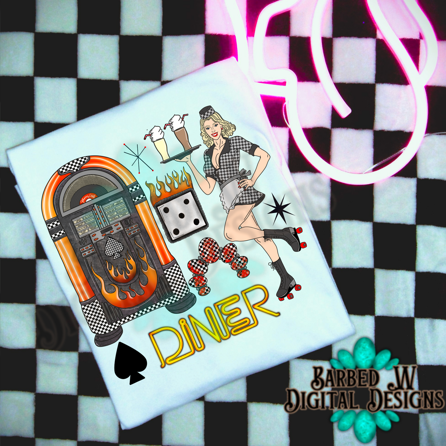 Yallternative 50’s Diner Png