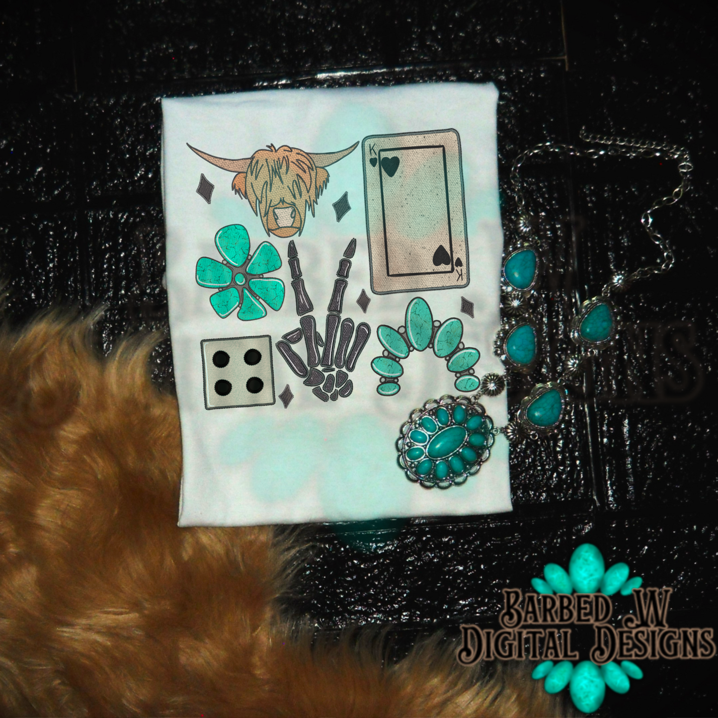 Embroidered Yallternative Collage Png