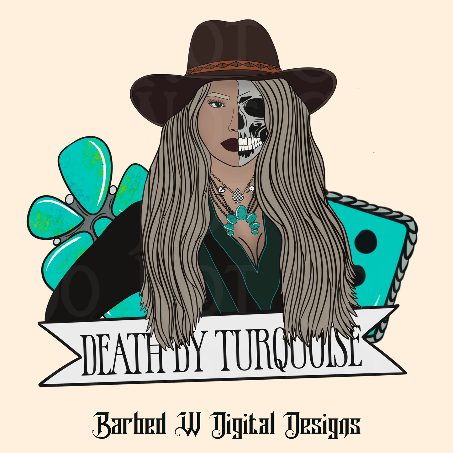 Death By Turquoise Png