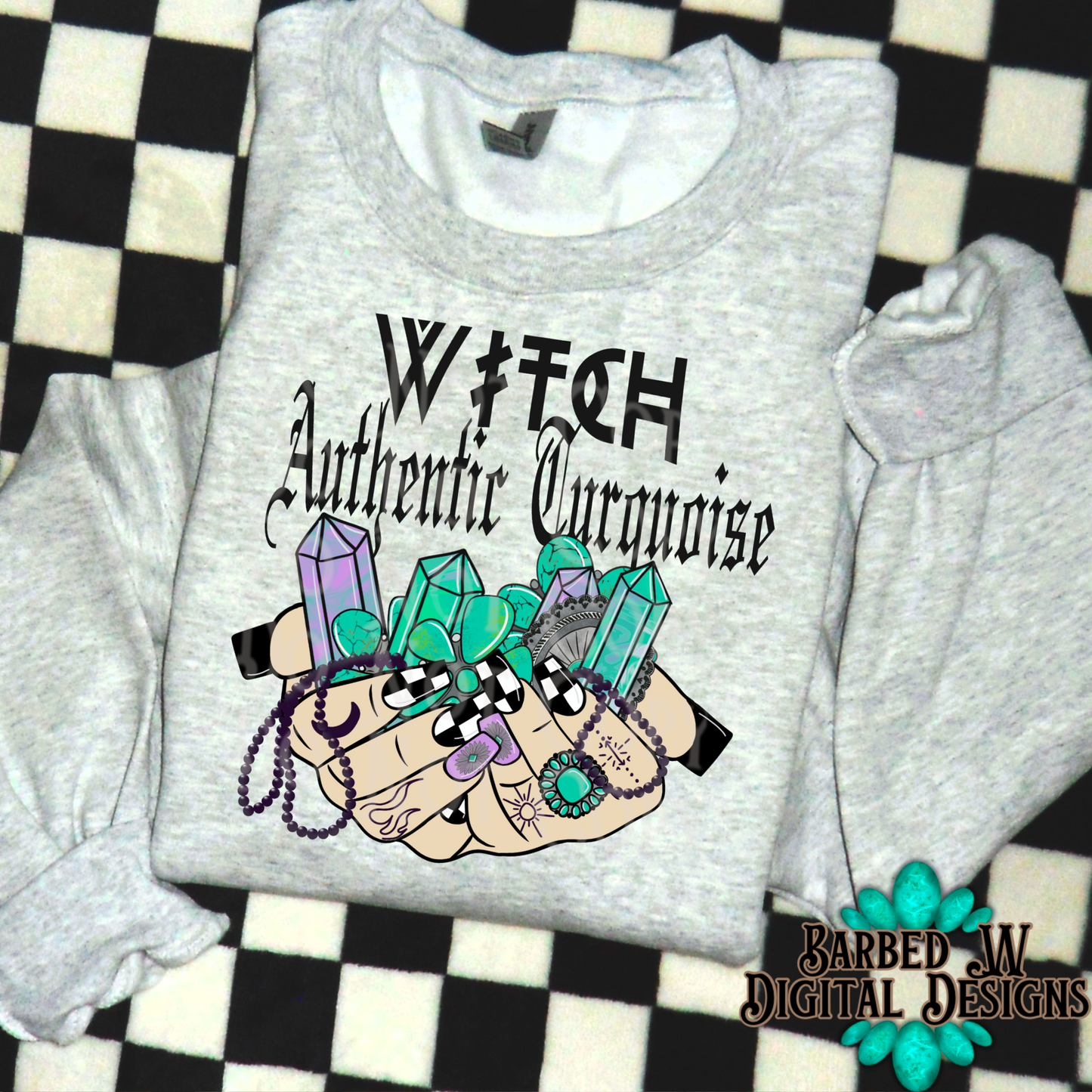 Witch Authemtic Turquoise Png