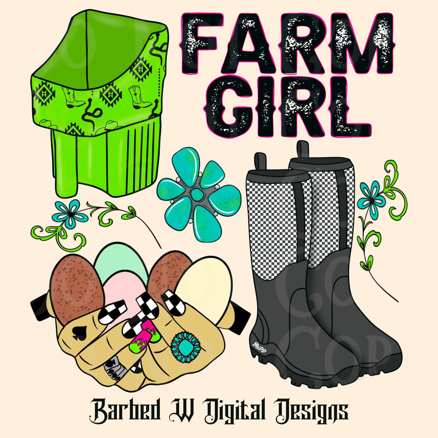Farm Girl Png