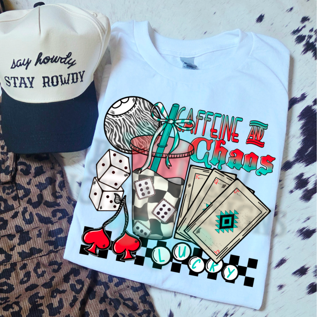 Caffeine & Chaos Png