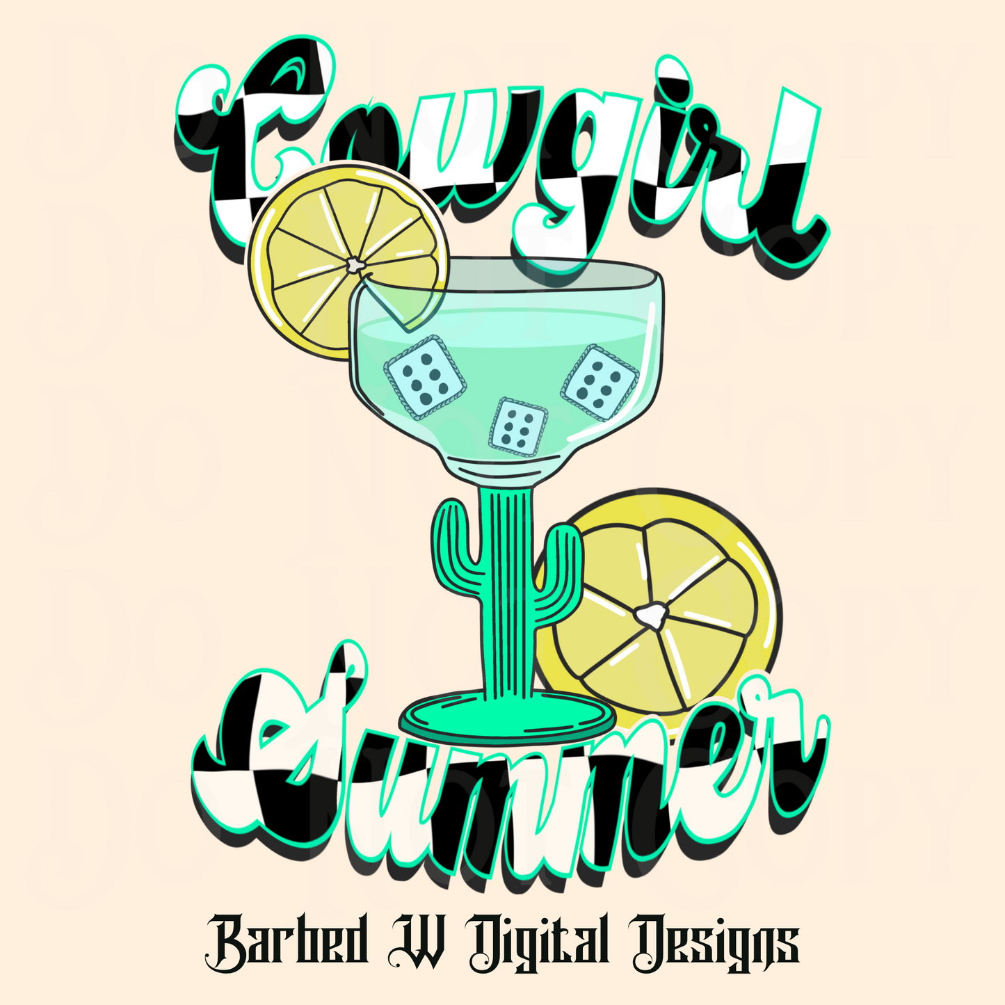 Cowgirl Summer Png