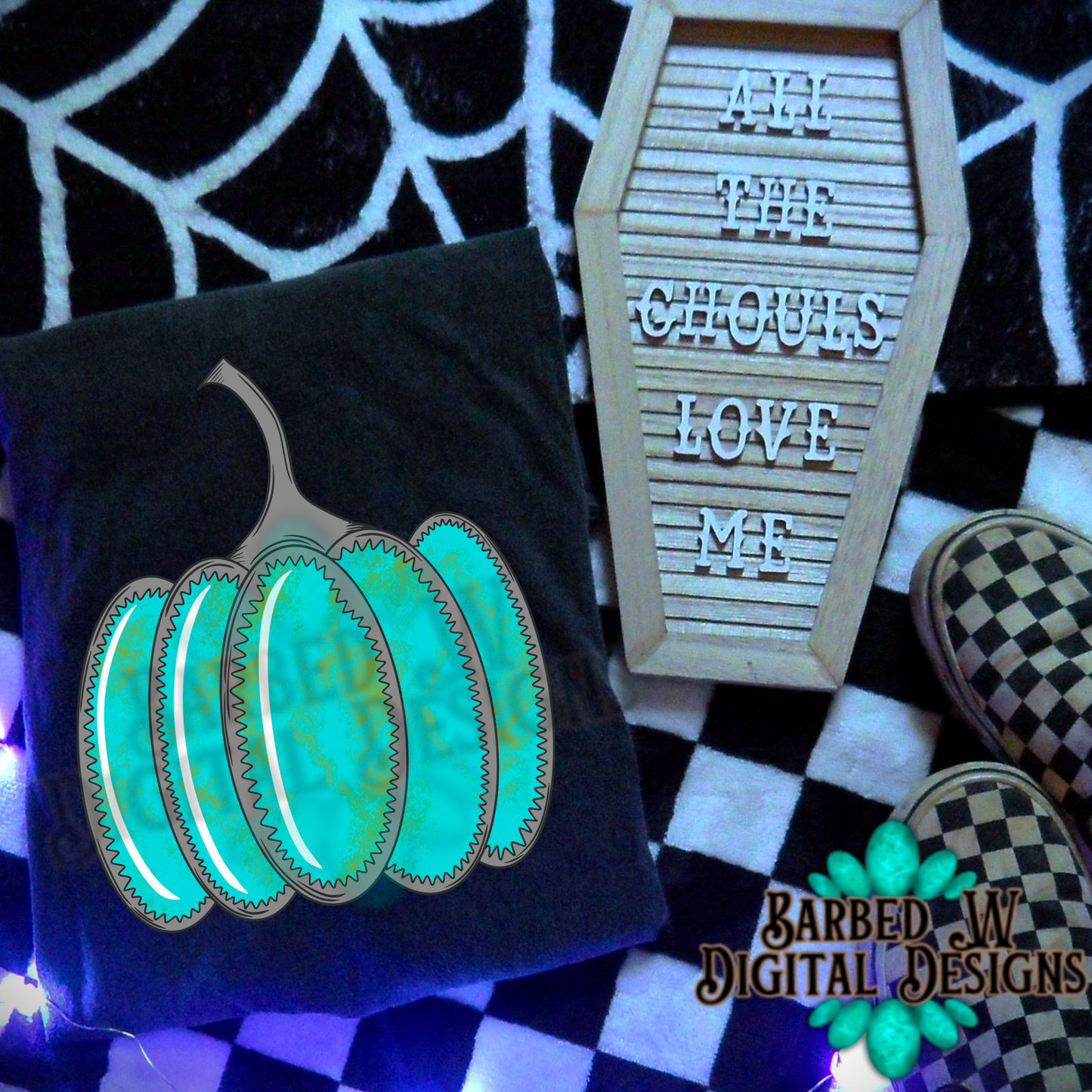 Turquoise Pumpkin Png