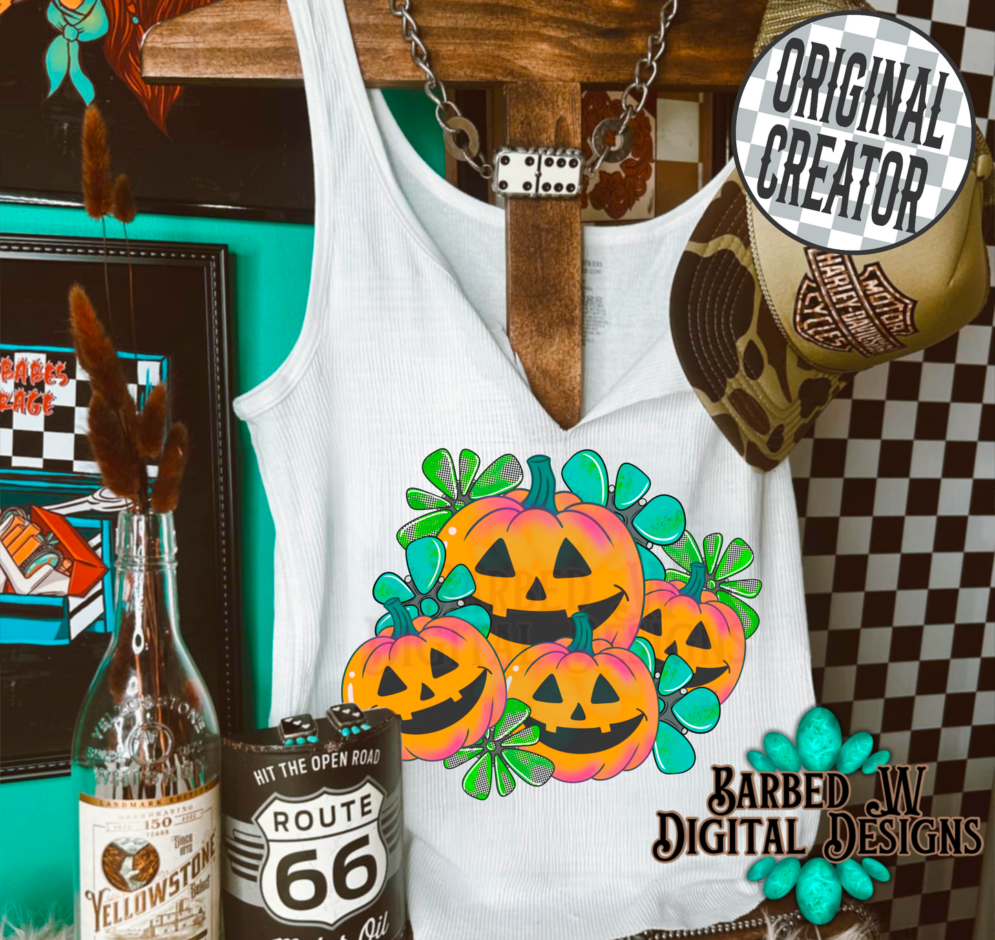 Turquoise Pumpkin Patch Png