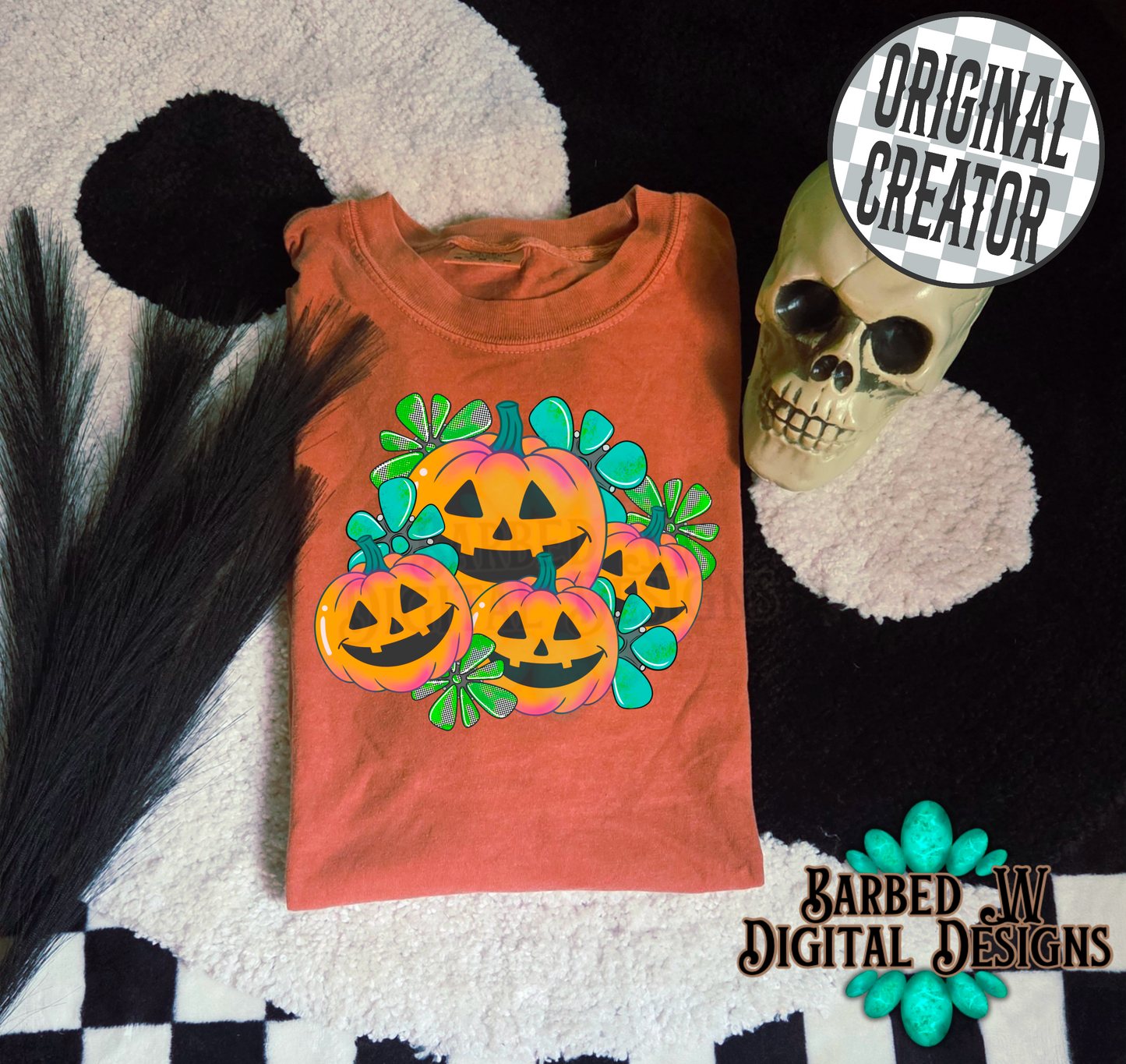 Turquoise Pumpkin Patch Png