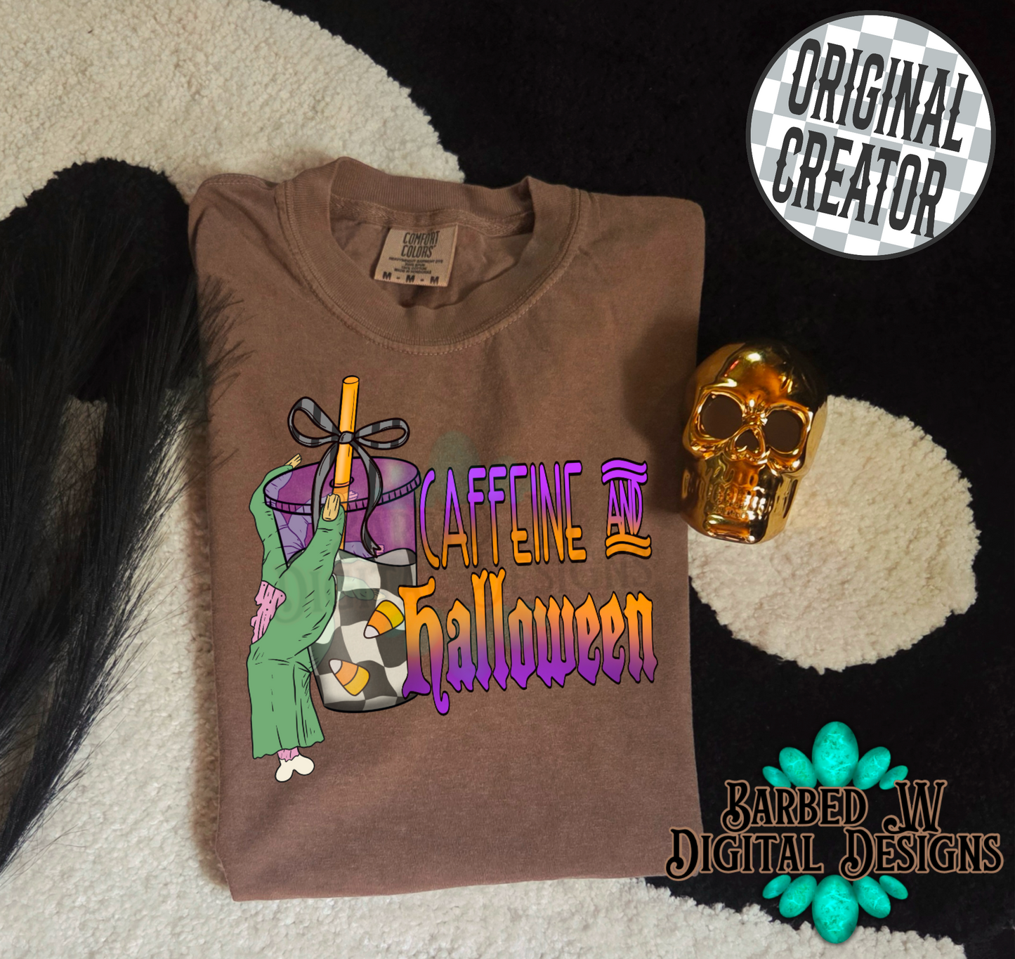Caffeine & Halloween #2 Png