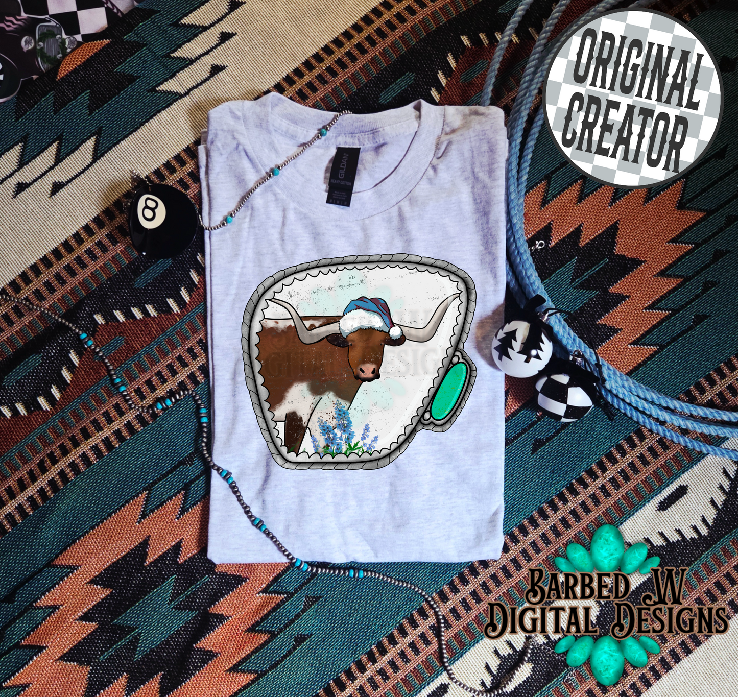 Longhorn Christmas Png