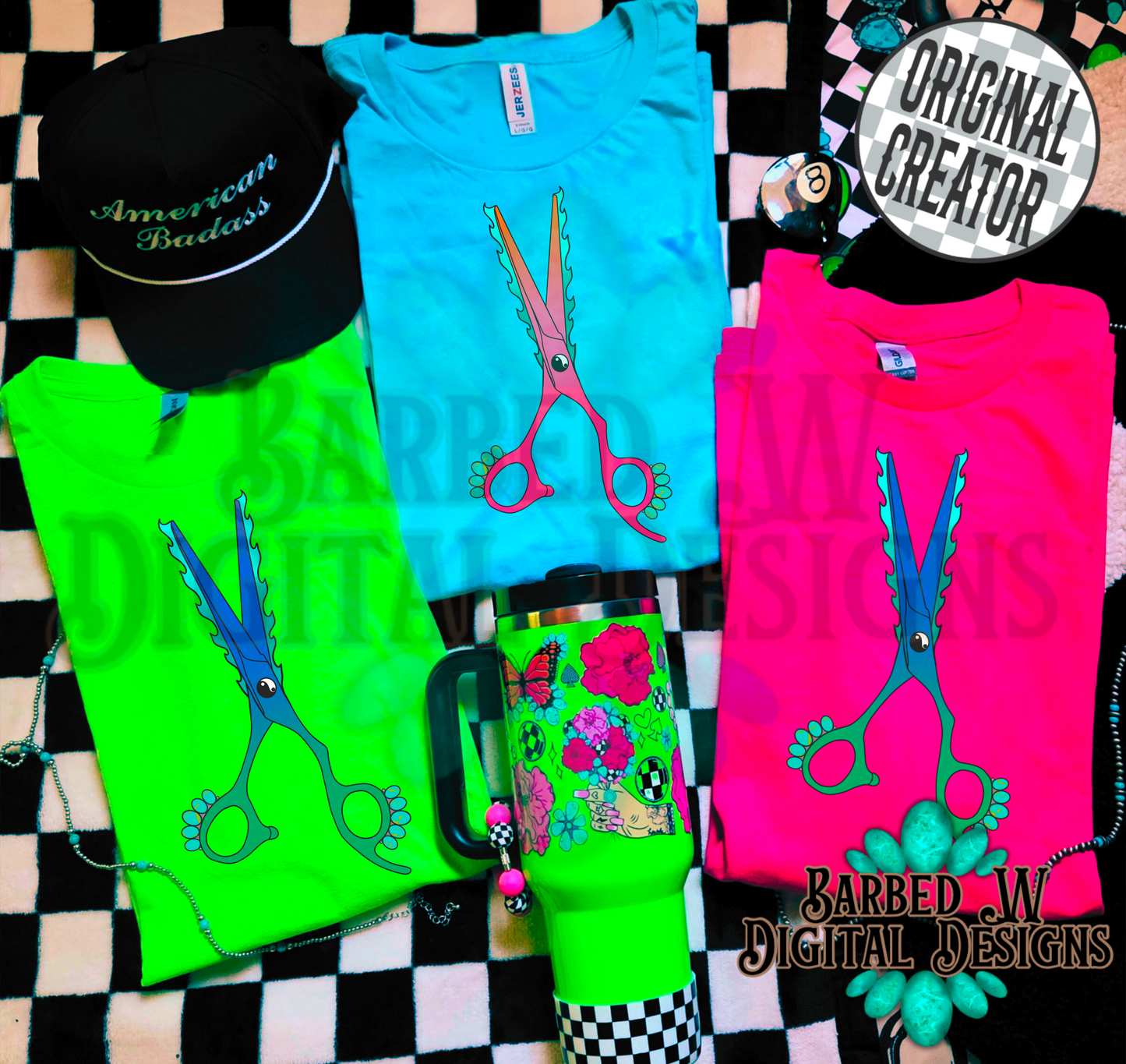 Neon Shears Png