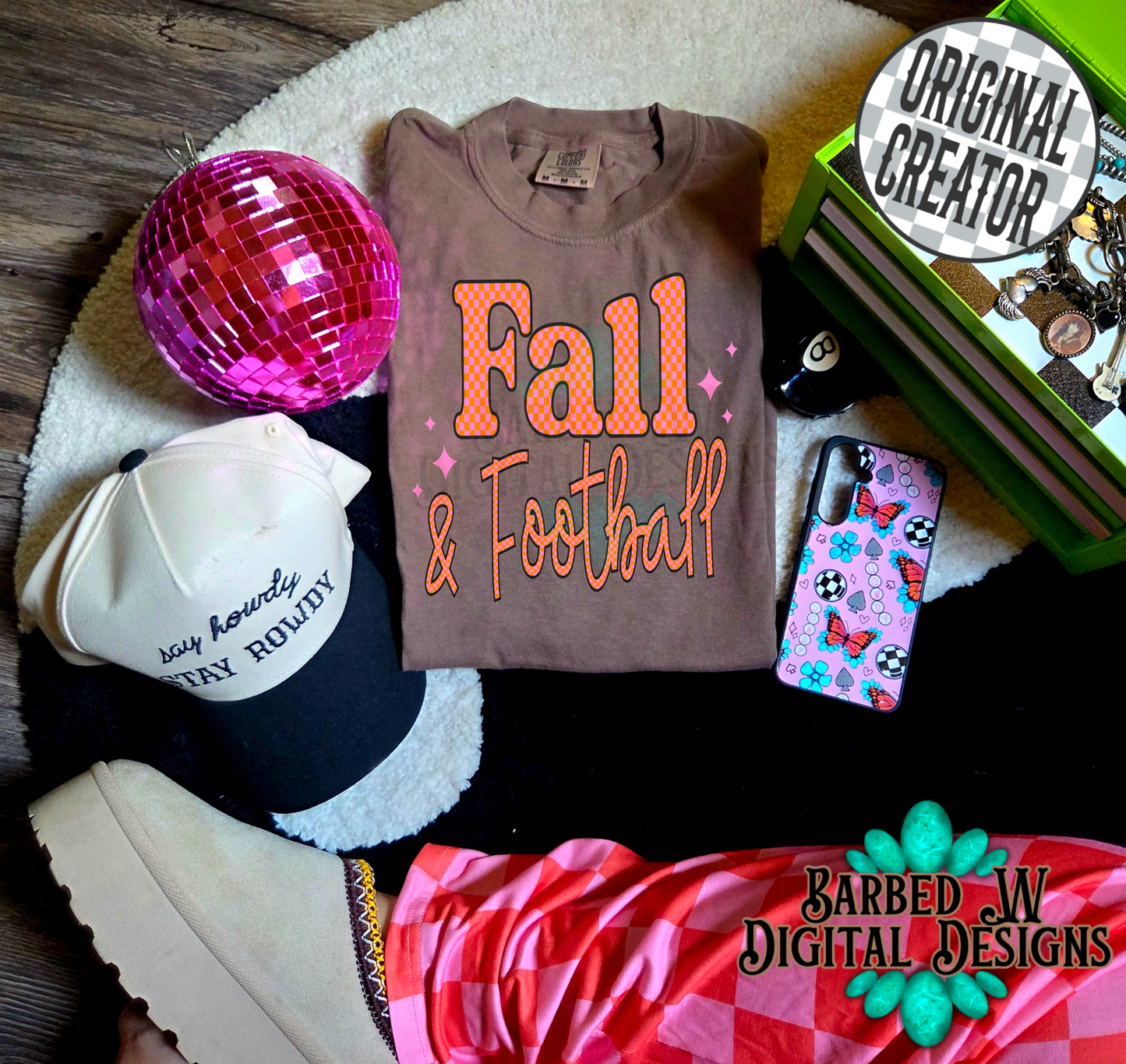 Fall and Football Png