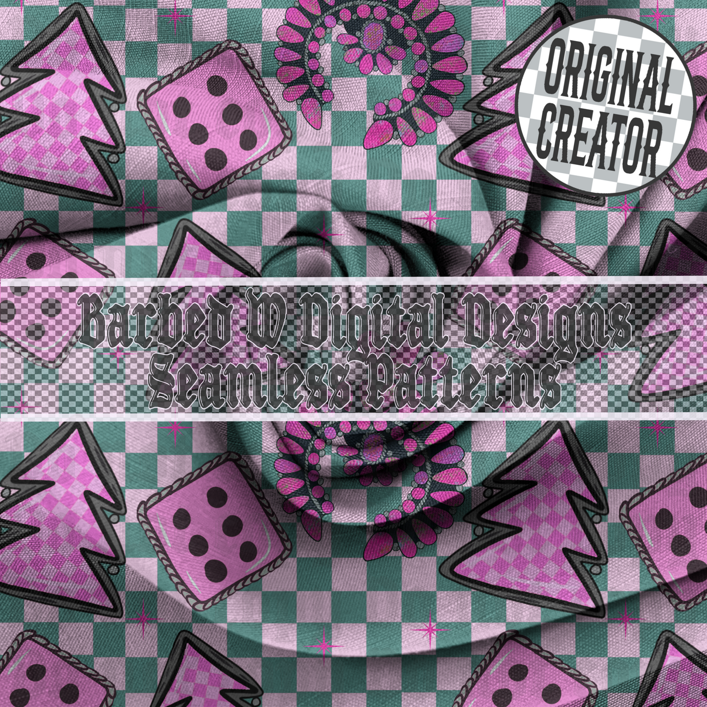 Christmas seamless pattern png, western Christmas png, yallternative png, pink christmas png, checkers png, christmas pattern, checkers png