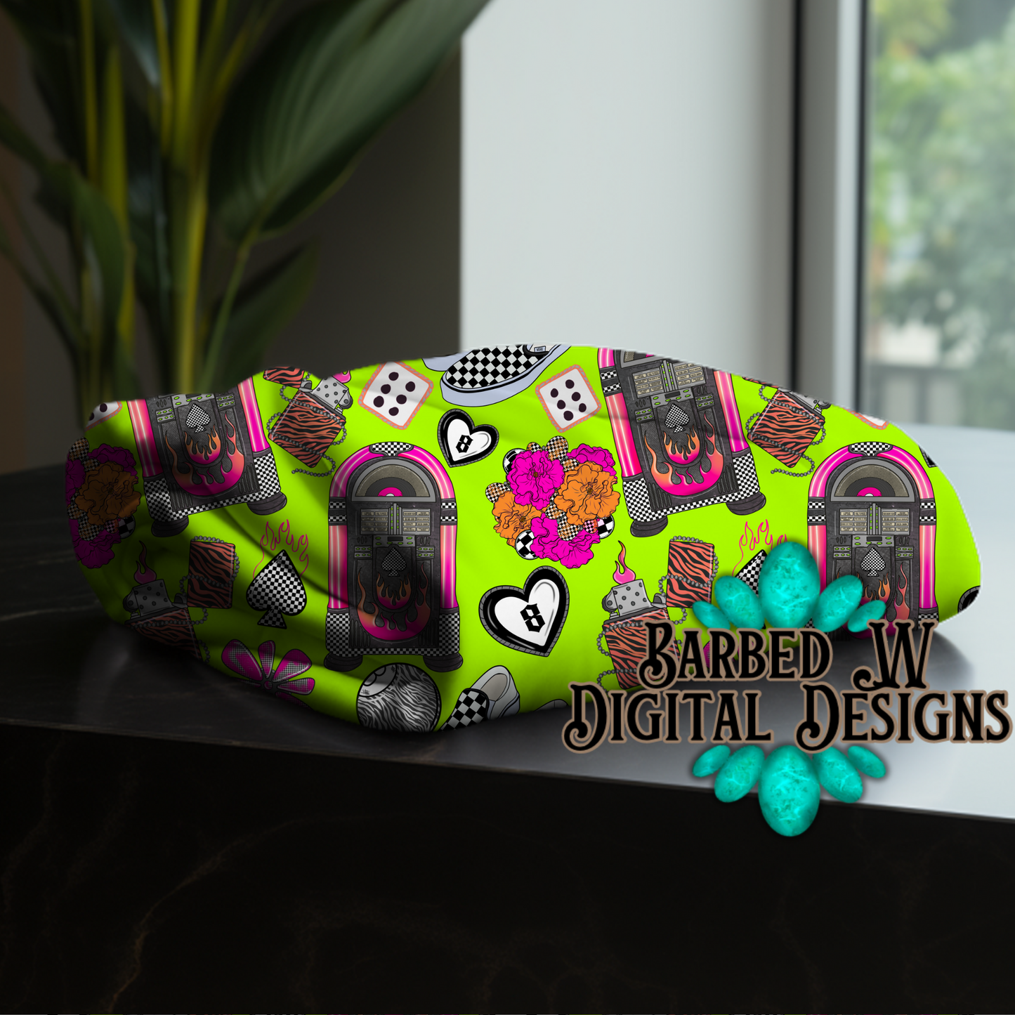 Yallternative Seamless Pattern