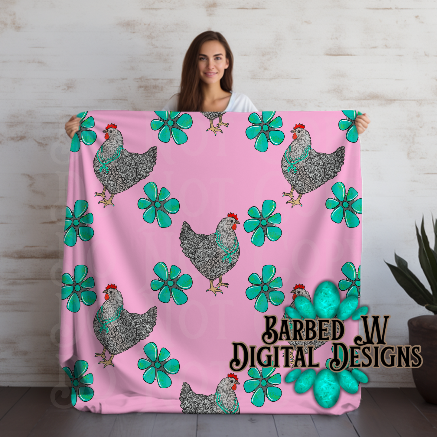 Chicken Seamless Pattern Bundle