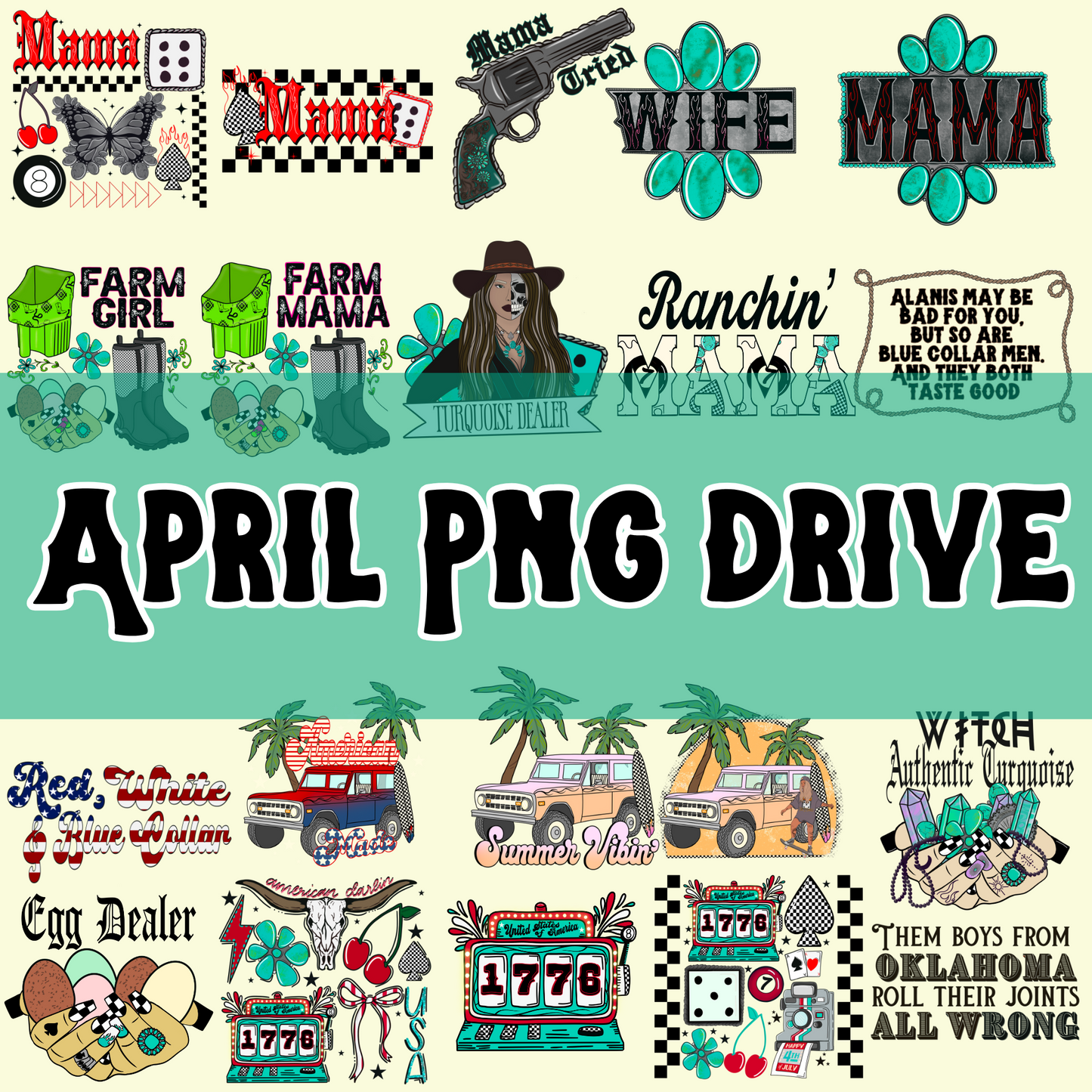 April 2025 Png Drive