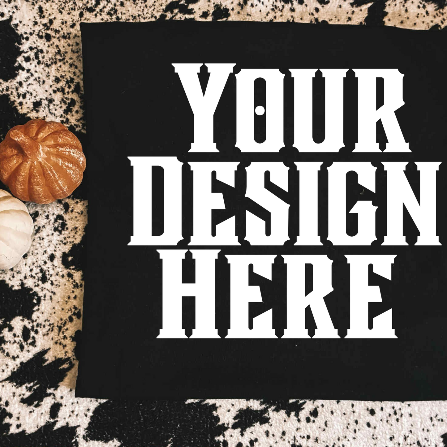Gildan Western Fall T-Shirt Mockup