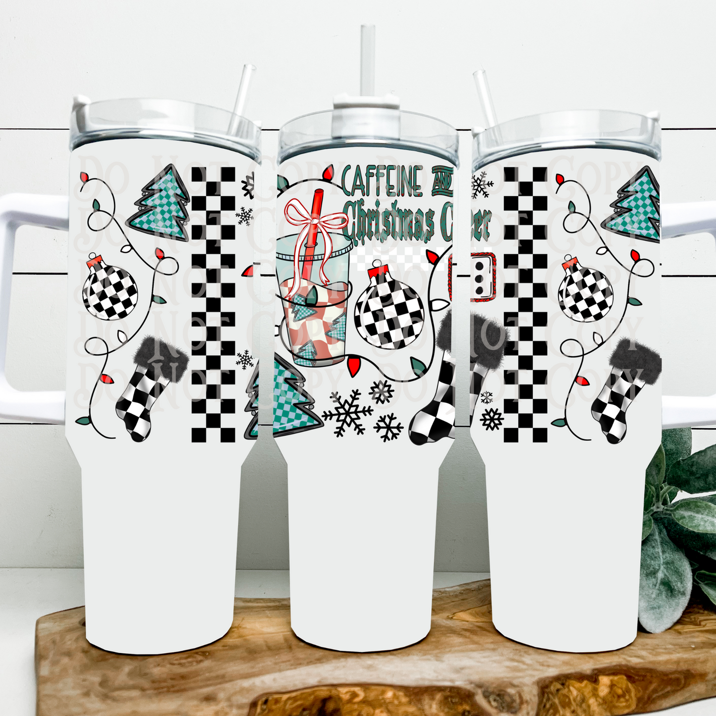 Caffeine & Christmas Cheer Wrap
