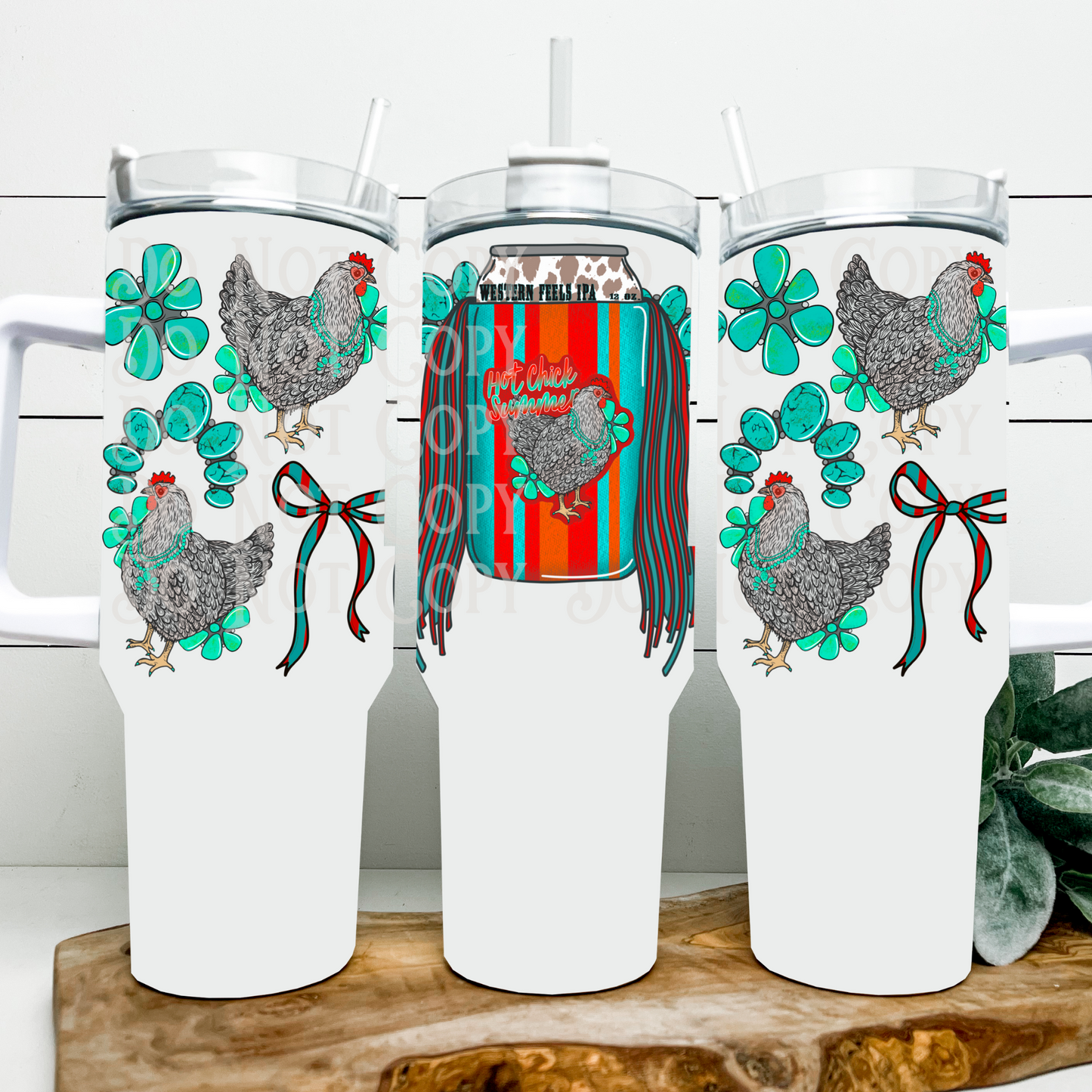 Hot Chick Summer Koozie Wrap