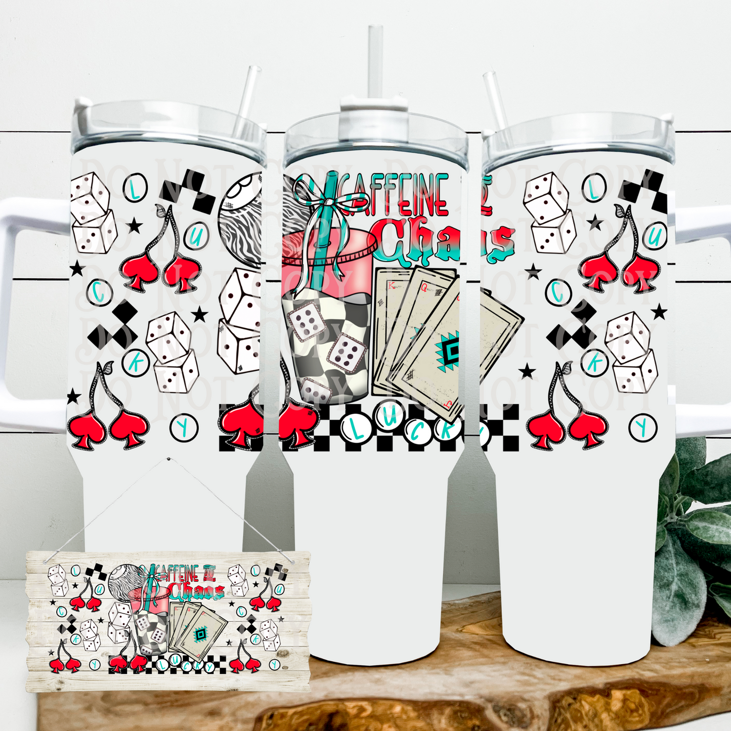 Caffeine & Chaos Wrap