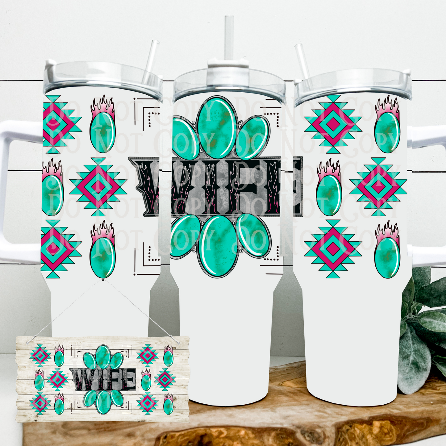 Turquoise Wife Wrap