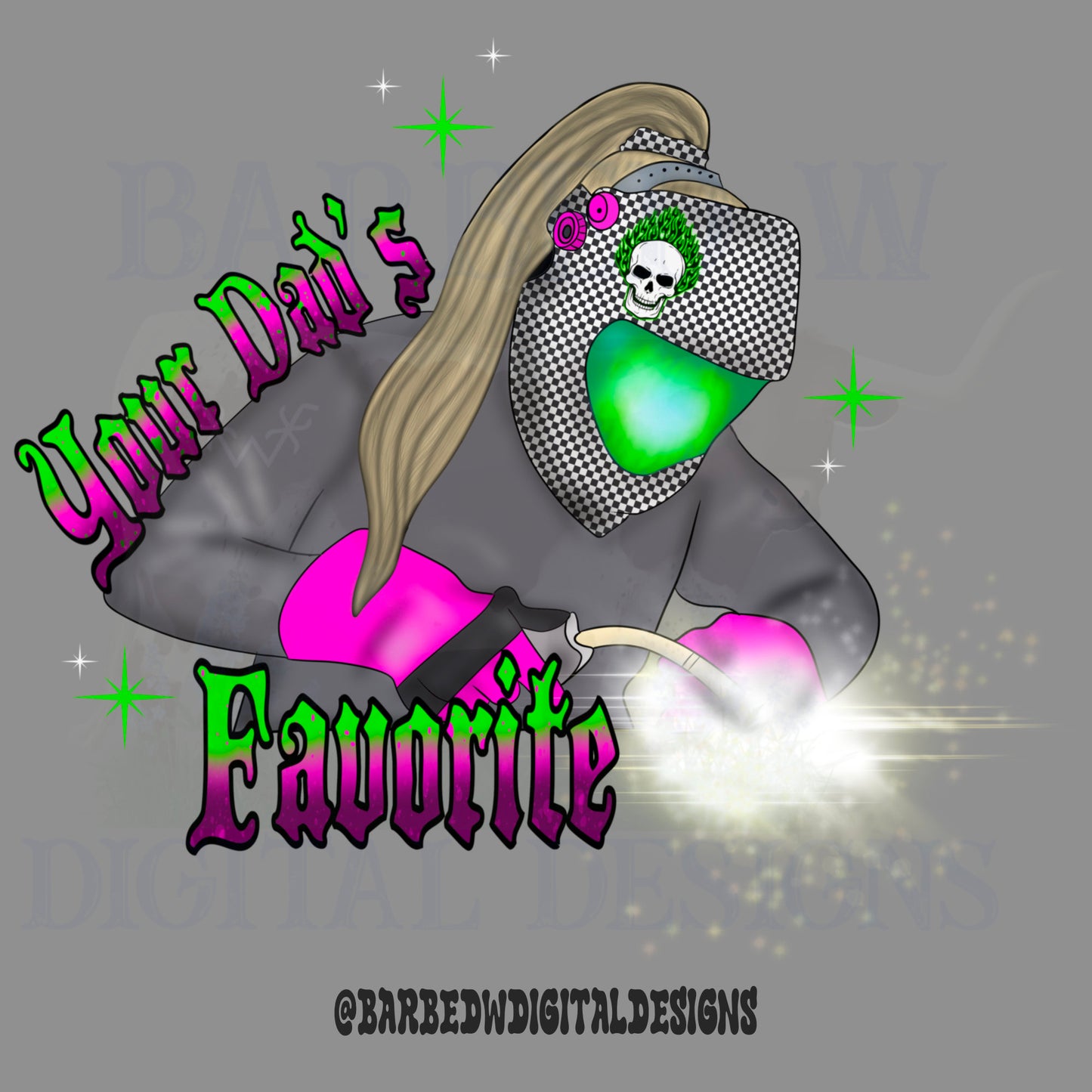 Yallternative png, alternative png, welder png, blue collar png, blue collar women png, western png, fabricator png, sublimation design