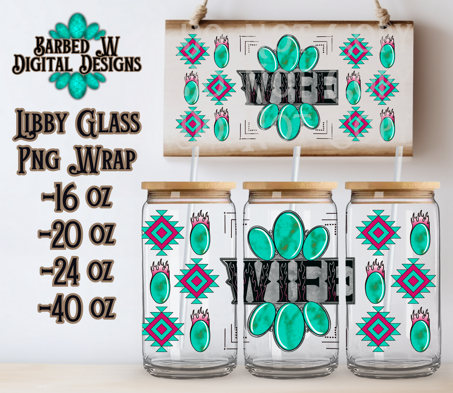 Turquoise Wife Wrap