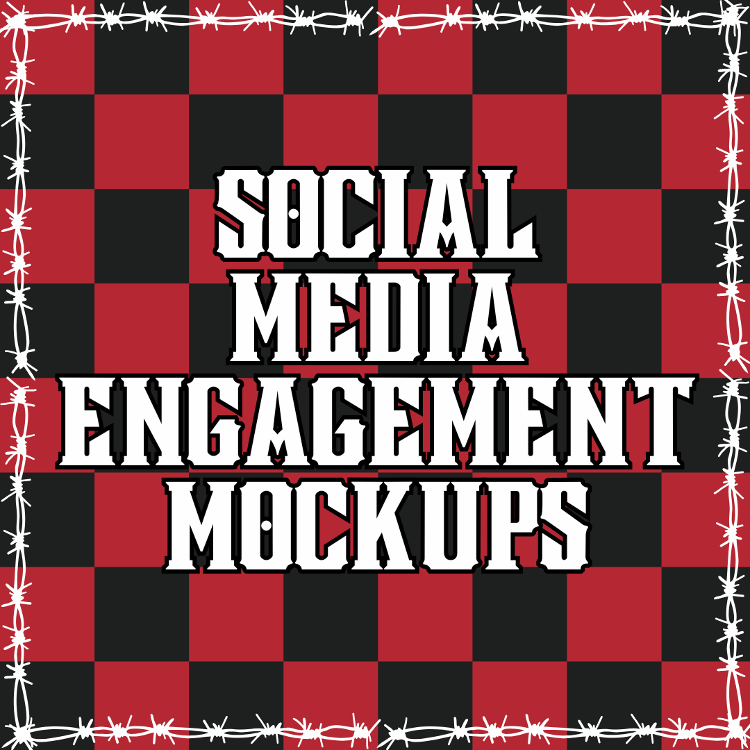 Social Media Engagement Mockups