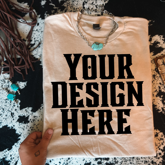 Western T-Shirt Mockup