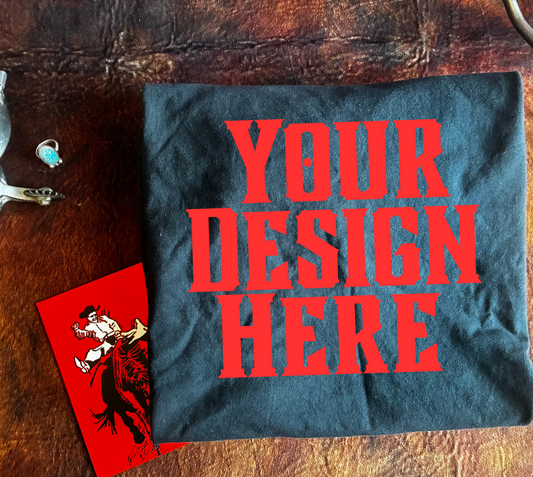Comfort Colors Western T-Shirt Mockup