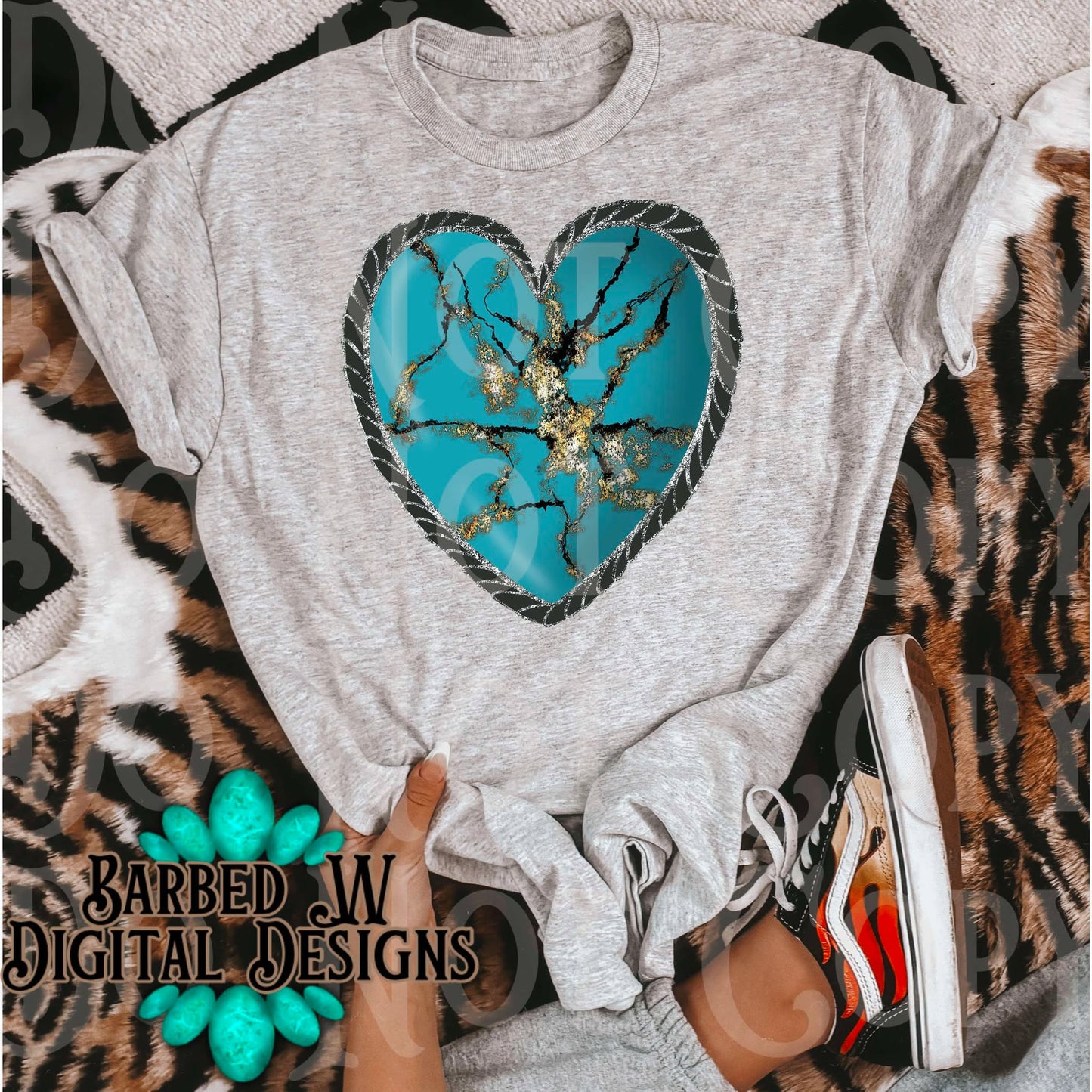 Turquoise Heart Png