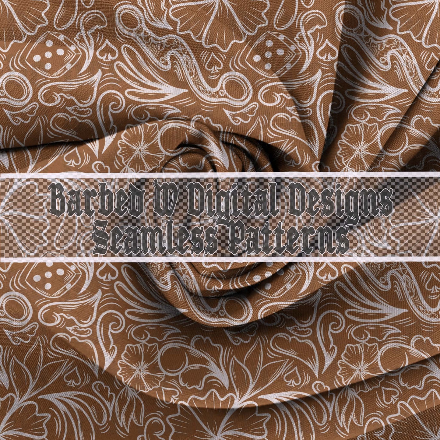 Burnt Tooled Pattern