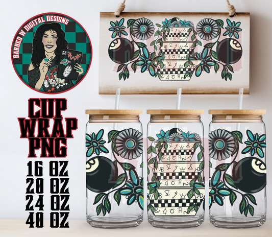 Cowgirl Pyrex Cup Wrap