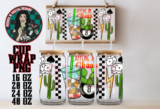 Caffeine & Chaos OG Cup Wrap
