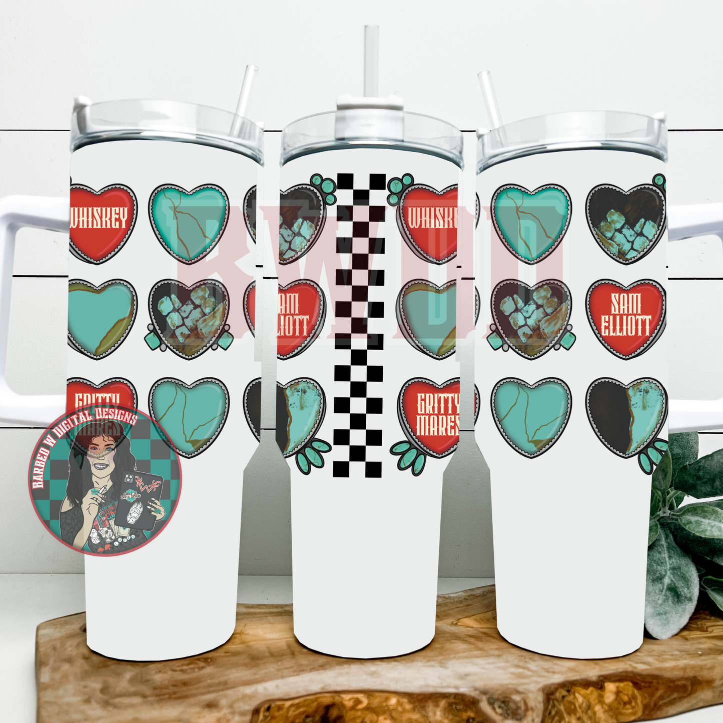 Cowgirl Love Day Cup Wrap