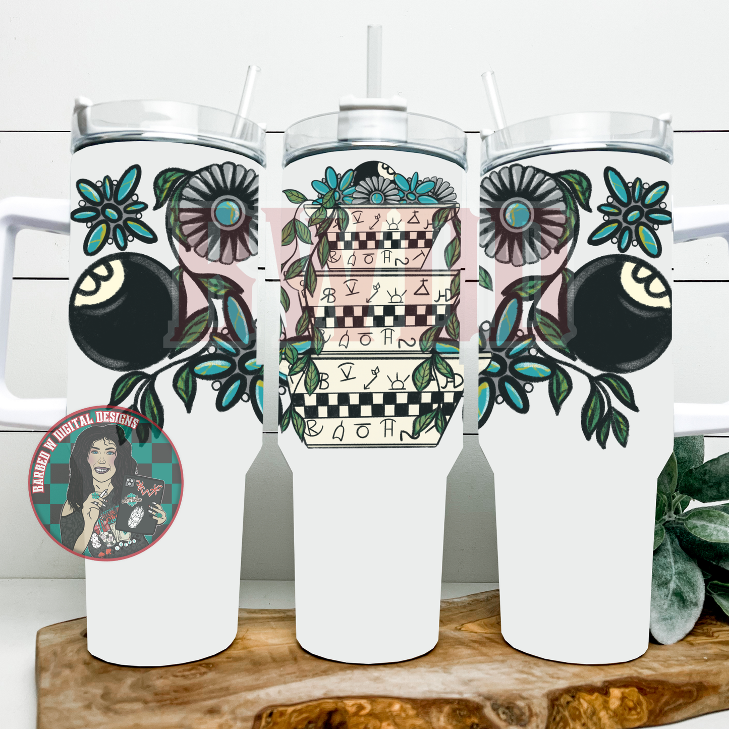 Cowgirl Pyrex Cup Wrap