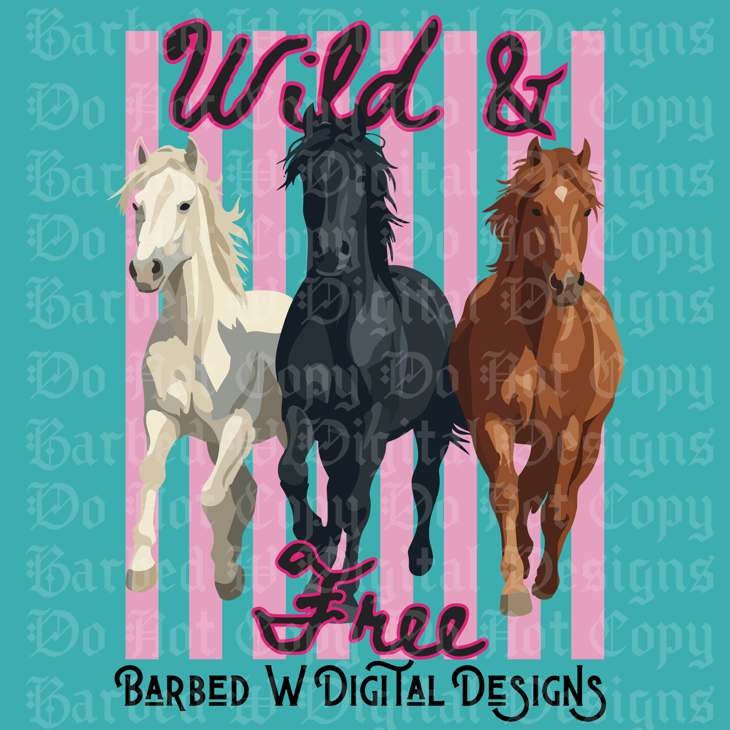 Wild & Free (Pink)