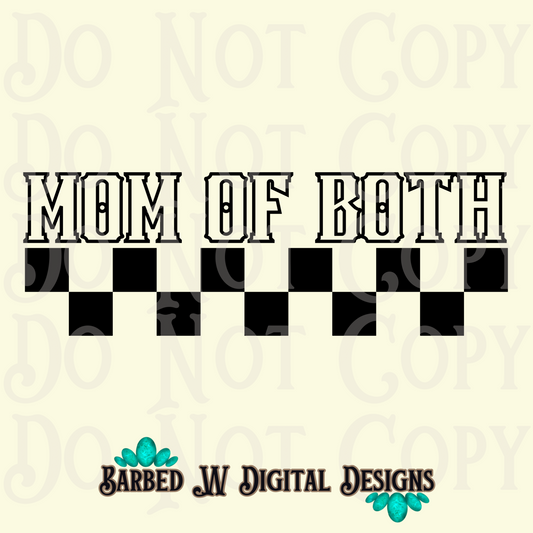 mom of both png, mama png, mama svg, checkers png, checkers svg, checkers png, trendy png, png file, alternative png