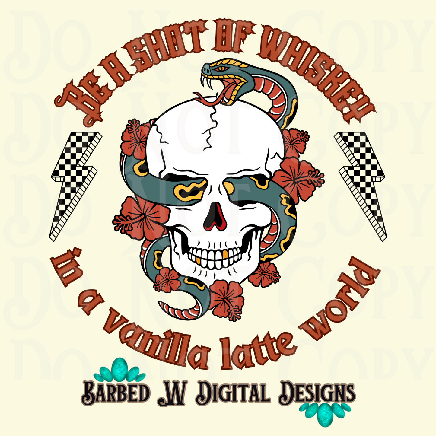 shot of whiskey png, blackletter png, iced coffee png, skull png, tattoo png, female humor png, snake png, flowers png, alternative png