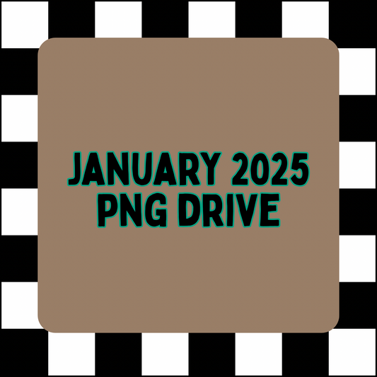 January 2025 Png Drive