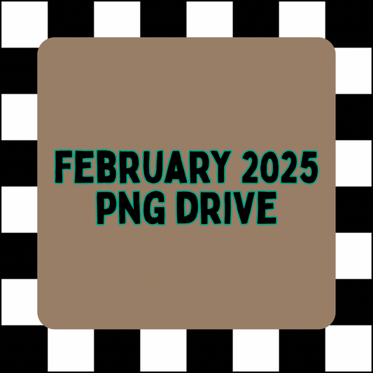 February 2025 Png Drive
