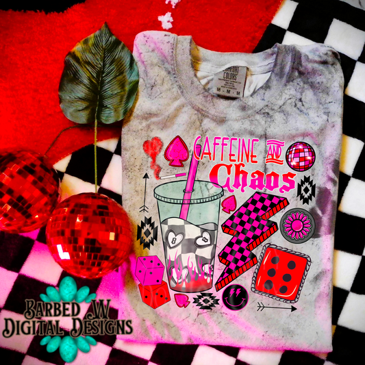 Caffeine & Chaos Collage png